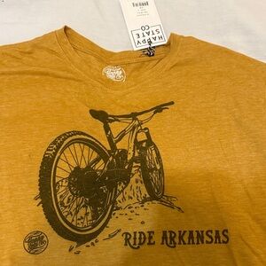 Bella Canvas Men's Gold Graphic Tee